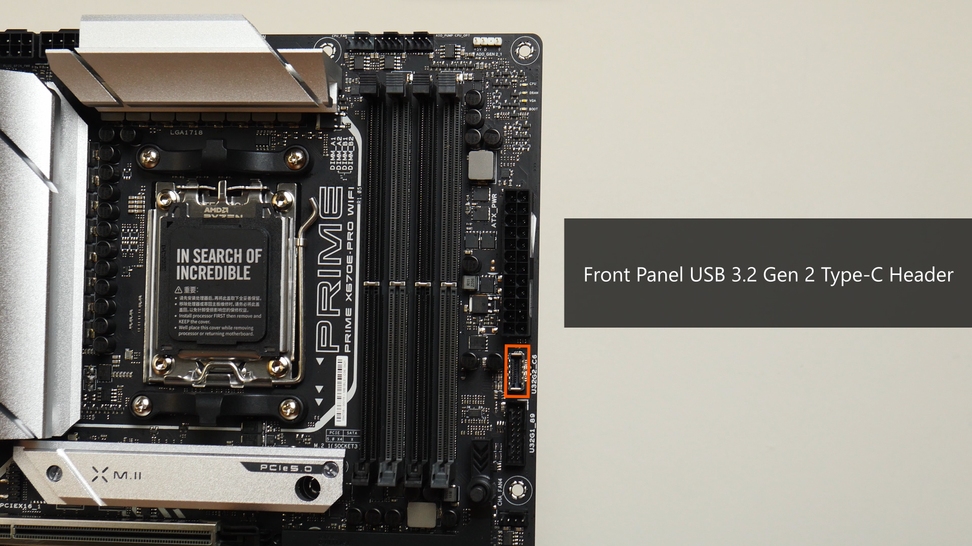 美品中古 Prime1 X670E Pro WiFi Asus(華碩) PRIME X670E-PRO WIFI｜Motherboards｜ASUS USA